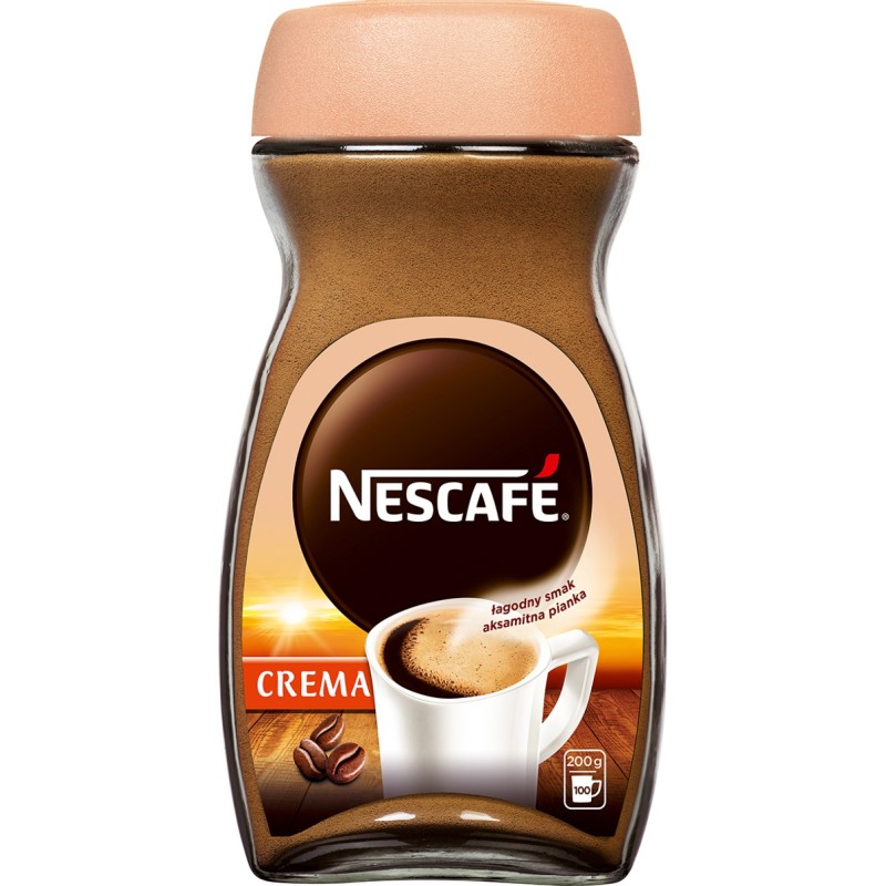 Kawa NESCAFE CREME SENSAZIONE, rozpuszczalna, 200g