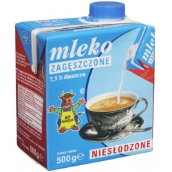 Mleko GOSTYŃ, zagęszczone, niesłodzone, 0,5 l