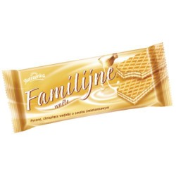 Wafle Familijne JUTRZENKA, 180 g, śmietankowe