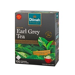 Herbata DILMAH Earl Grey, 100 torebek
