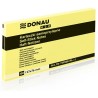 Bloczek samoprzylepny DONAU Eco, 127x76mm, 1x100 kart., jasnożółty