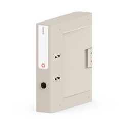 Segregator NEW BINDER MOXOM, plastikowy, A4/70mm, szary