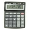 Kalkulator biurowy VECTOR KAV CD-1202 BLK, 10-cyfrowy, 103x130mm, czarny