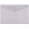 Teczka kopertowa DONAU zatrzask, PP, A4, 180mikr., dymna