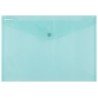 Teczka kopertowa DONAU zatrzask, PP, A4, 180mikr., zielona