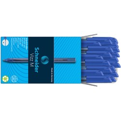 Długopis SCHNEIDER VIZZ, M, 1szt., niebieski