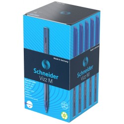 Długopis SCHNEIDER VIZZ, M, 1szt., niebieski