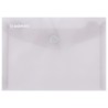 Teczka kopertowa DONAU zatrzask, PP, A6, 180mikr., dymna