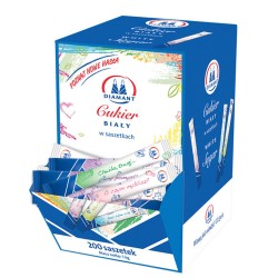 Cukier biały DIAMANT, w saszetkach, 200 x 5 g