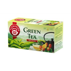 Herbata TEEKANNE Green Tea, opuncja, 20 kopert