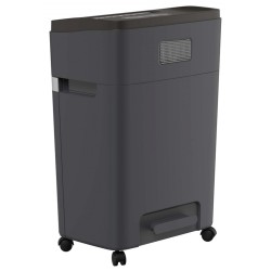 Niszczarka HP PRO SHREDDER 12MC, mikrościnki, P-5, 12 kart., 25l, ciemnoszara