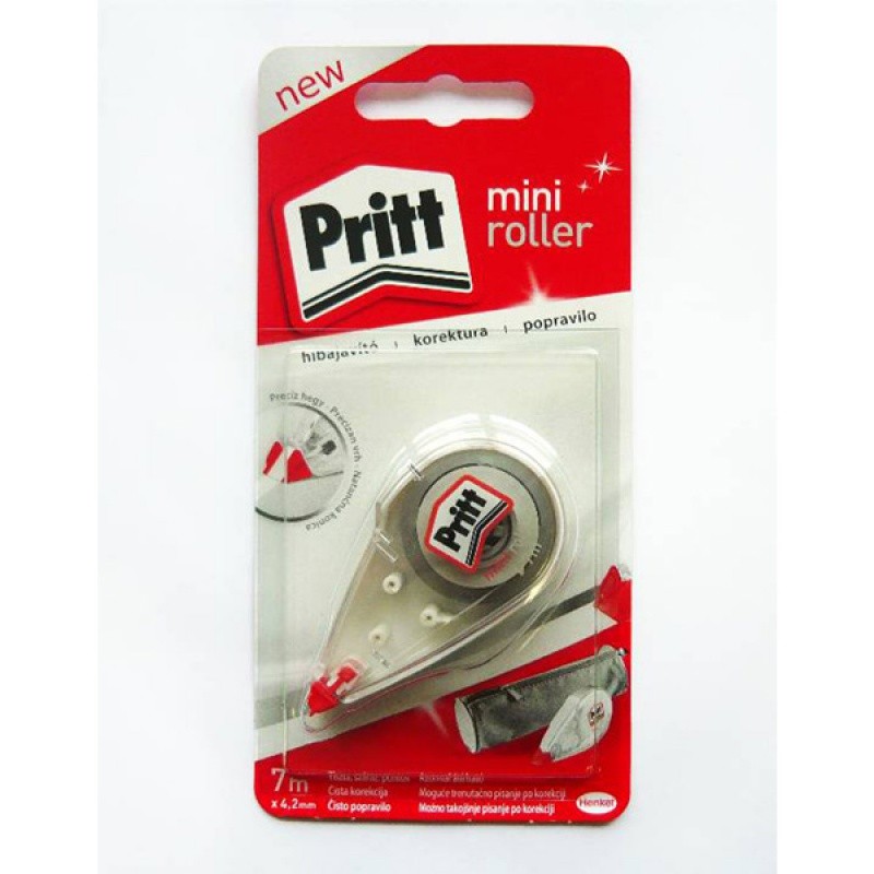 Korektor w taśmie PRITT MINI FLEX, myszka, 4,2mm x 7m