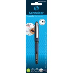 Pióro kulkowe SCHNEIDER One Business, 0,6 mm, czarne, blister