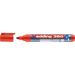 Marker do tablic e-360 EDDING, 1,5-3mm, czerwony