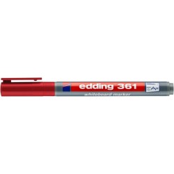 Marker do tablic e-361 EDDING, 1mm, czerwony