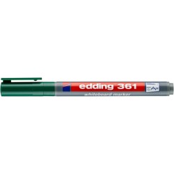 Marker do tablic e-361 EDDING, 1mm, zielony