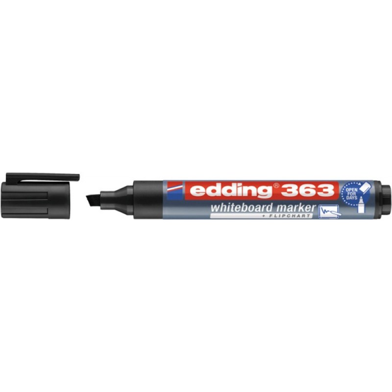 Marker do tablic e-363 EDDING, 1-5mm, czarny