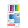 Marker do tablic szklanych e-90/5 EDDING, 2-3mm, 5 szt., zawieszka, mix kolorów