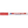 Marker olejowy e-750 EDDING, 2-4 mm, czerwony