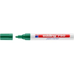 Marker olejowy e-750 EDDING, 2-4mm, zielony