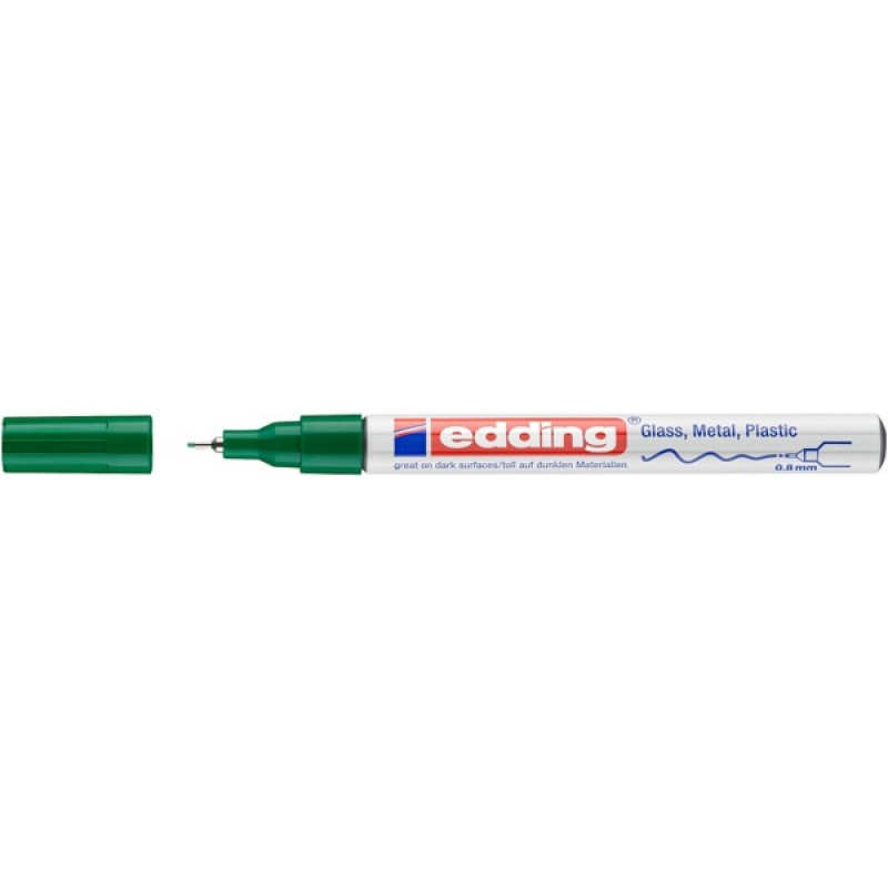 Marker olejowy e-780 EDDING, 0,8mm, zielony