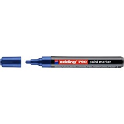 Marker olejowy e-790 EDDING, 2-3mm, niebieski