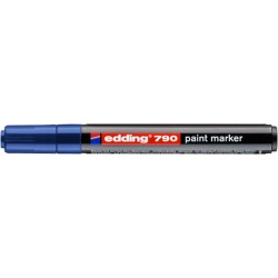 Marker olejowy e-790 EDDING, 2-3mm, niebieski