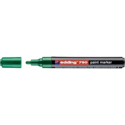 Marker olejowy e-790 EDDING, 2-3mm, zielony