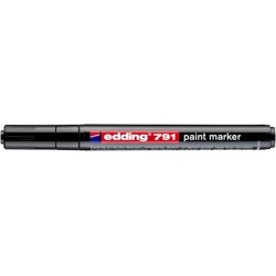 Marker olejowy e-791 EDDING, 1-2mm, czarny