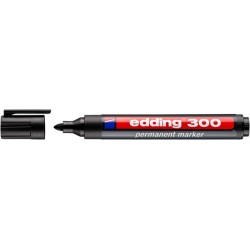 Marker permanentny e-300 EDDING, 1,5-3mm, czarny