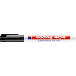 Marker permanentny e-404 EDDING, 0,75mm, czarny