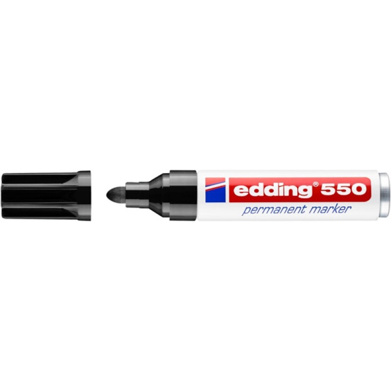 Marker permanentny e-550 EDDING, czarny