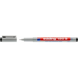 Marker zmywalny e-150 S EDDING, 0,3mm, czarny