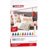 Pisak tekstylny e-4600/10 S EDDING, 1mm, 10 szt., pudełko, mix kolorów