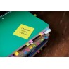 Zakładki indeksujące POST-IT® (683-4AB), PP, 11,9x43,1mm, 4x35 kart., mix kolorów neonowy
