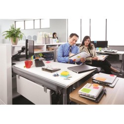 Zakładki indeksujące POST-IT® (683-4AB), PP, 11,9x43,1mm, 4x35 kart., mix kolorów neonowy