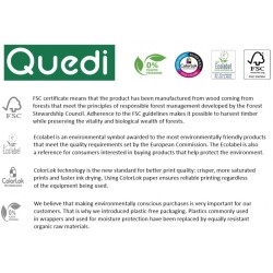 Papier ksero QUEDI ESSENTIAL A4, A4, klasa C, 80gsm, 500ark.