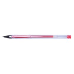 Długopis żelowy OFFICE PRODUCTS Classic 0,5mm, czerwony