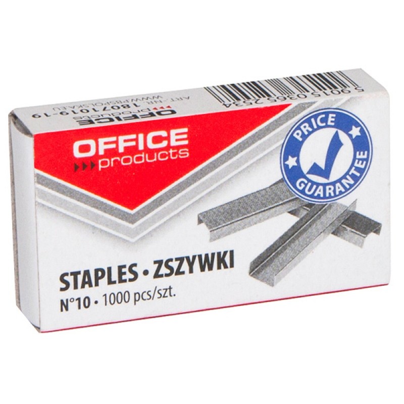 Zszywki OFFICE PRODUCTS, 10/5, 1000szt.