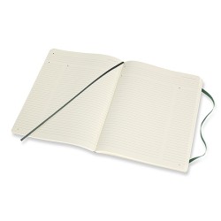 Notes MOLESKINE Professional XL (19x25 cm), miękka oprawa, forest green, 192 strony, zielony