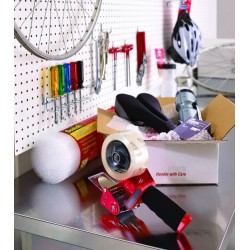 Zestaw taśmy pakowej SCOTCH® (309 BUFF), akrylowa, 2 szt., brązowa, podajnik GRATIS