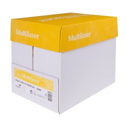 Papier ksero MULTILASER, A4, klasa C, 80gsm, 500ark.