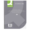 Kołonotatnik Q-CONNECT, A4, w kratkę, 80 kart., 70gsm, perforacja