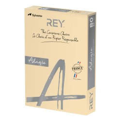Papier ksero REY ADAGIO, A4, 80gsm, 38 piaskowy pastel *RYADA080X430 R200