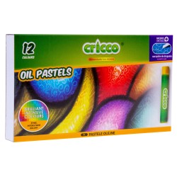 PASTELE OLEJNE CRICCO 12 KOL.                                                                                           