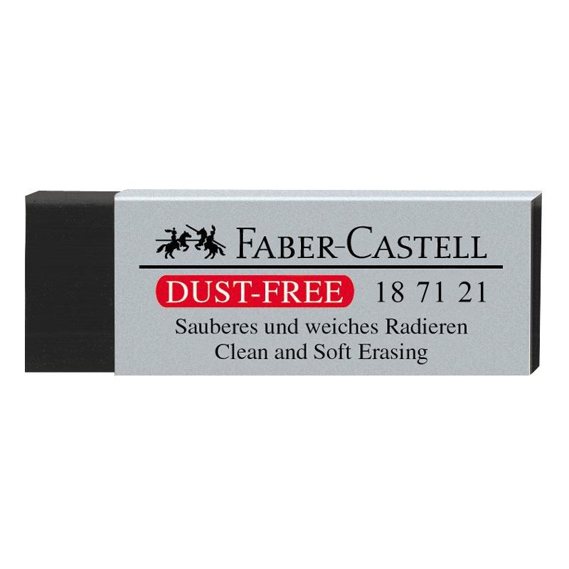 GUMKA DUST-FREE CZARNA FABER-CASTELL                                                                                    