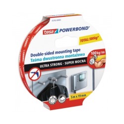 TAMA TESA POWERBOND ULTRA STRONG 5MX19MM TRANSPARENTNA                                                                 