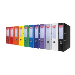 Segregator OFFICE PRODUCTS Officer, PP, A4/75mm, szary