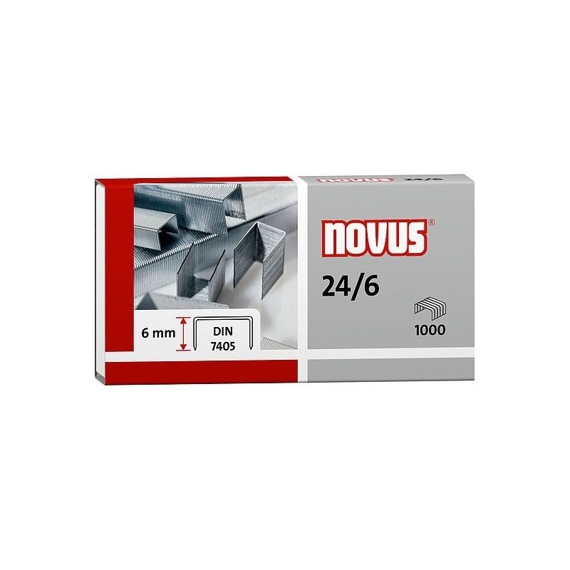 ZSZYWKI NOVUS 24/6 DIN x 1000                                                                                           