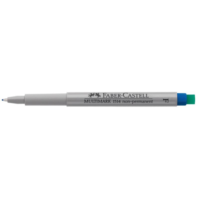 MULTIMARK OHP NIEPERMANENTNY F NIEBIESKI FABER-CASTELL                                                                  